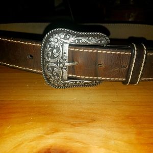 Ariat brown belt